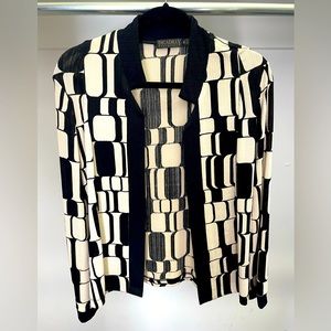 PICADILLY FASHION, Open Knit Shirt. Size PS